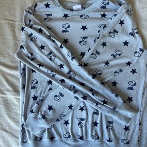 Peanuts snoopy star pjs